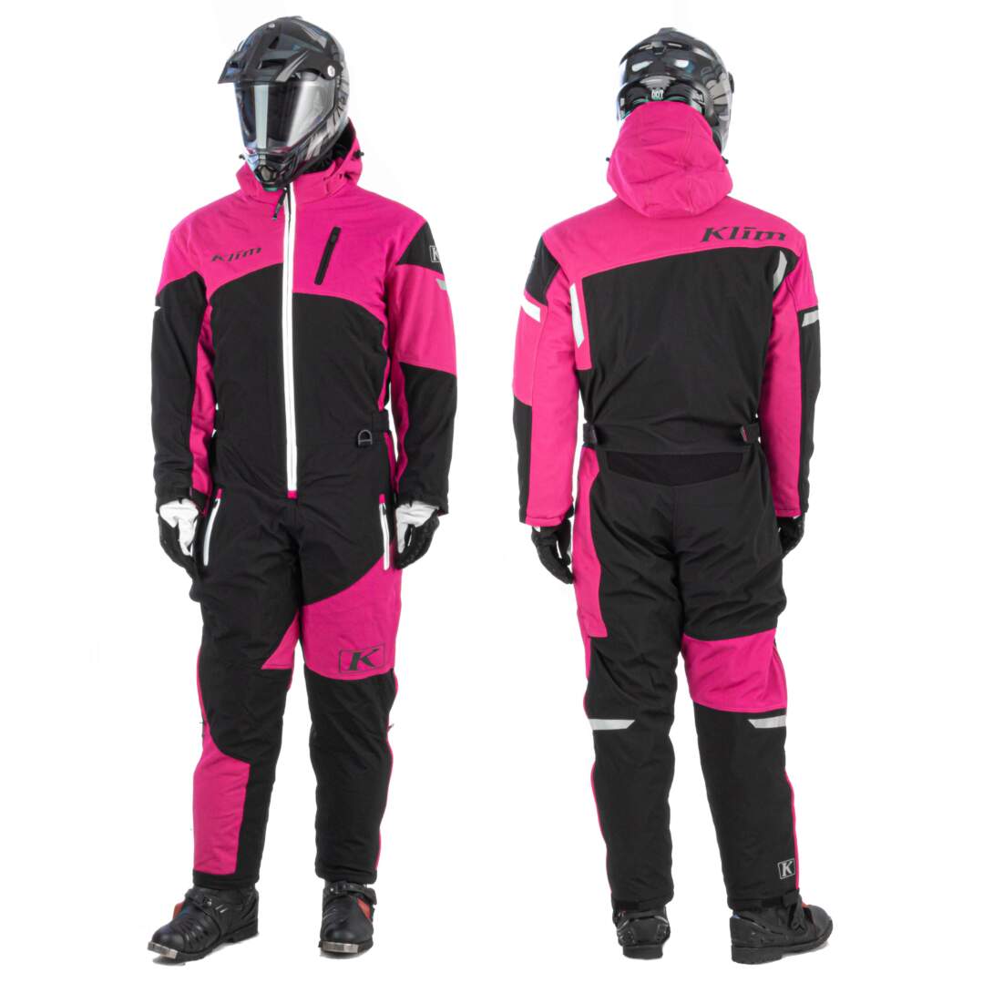 Комбинезон для снегохода (женский) KLIM SHREDSA ONE-PIECE №5 pink (текстиль) (M)