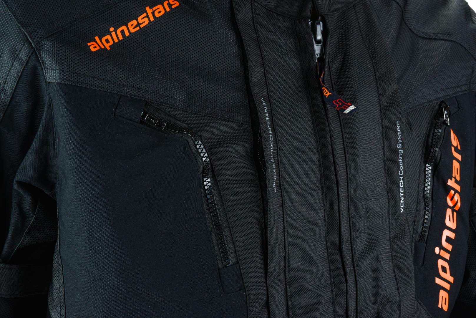 Куртка мото ALPINESTARS №6 black (текстиль) (XL)