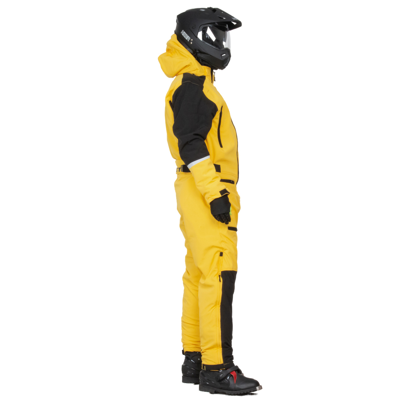 Комбинезон для снегохода SCOTT DS Shell Dryo One Piece №1 yellow-black (текстиль) (L)