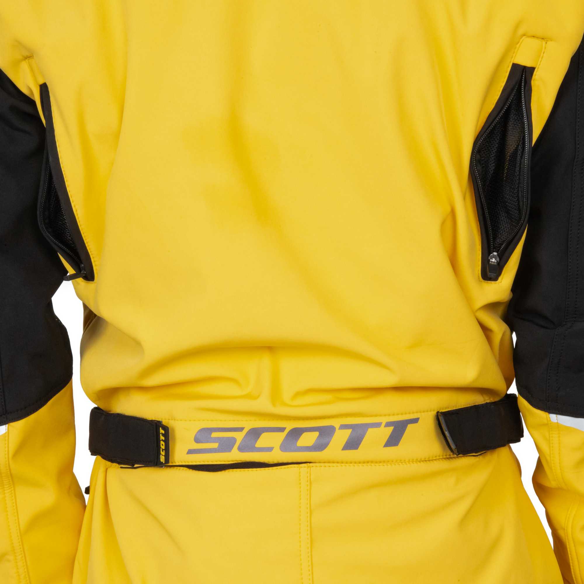 Комбинезон для снегохода SCOTT DS Shell Dryo One Piece №1 yellow-black (текстиль) (L)