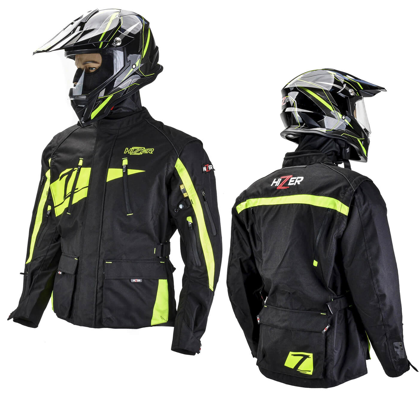 Куртка мотоциклетная (текстиль) HIZER AT-5001 (XXL) Куртка мотоциклетная (текстиль) HIZER AT-5001 (XXL)
