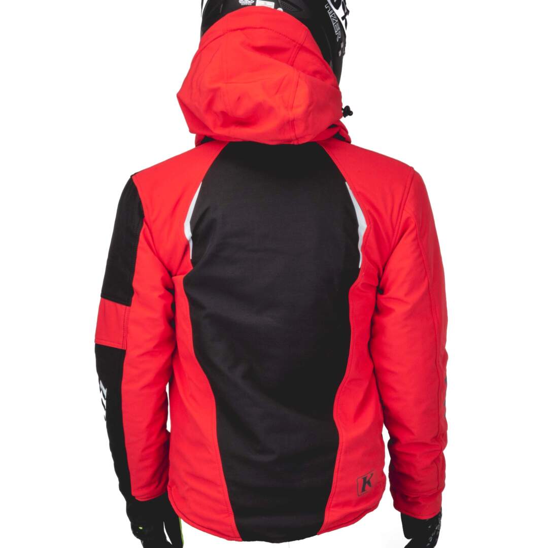 Куртка для снегохода KLIM KOMPOUND №1 black-red (текстиль) (XXXL)