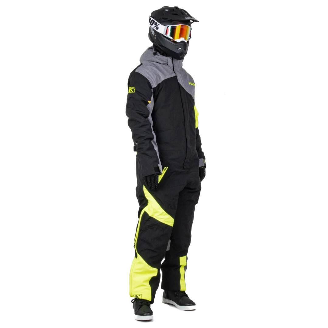 Комбинезон для снегохода KLIM RAILSLIDE №1 black-yellow (текстиль) (XXXL)