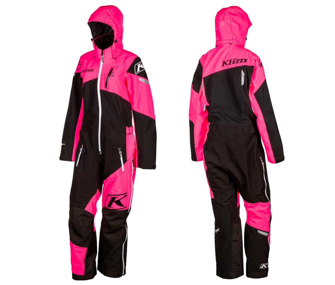 Комбинезон для снегохода (женский) KLIM SHREDSA ONE-PIECE №5 pink (текстиль) (S)