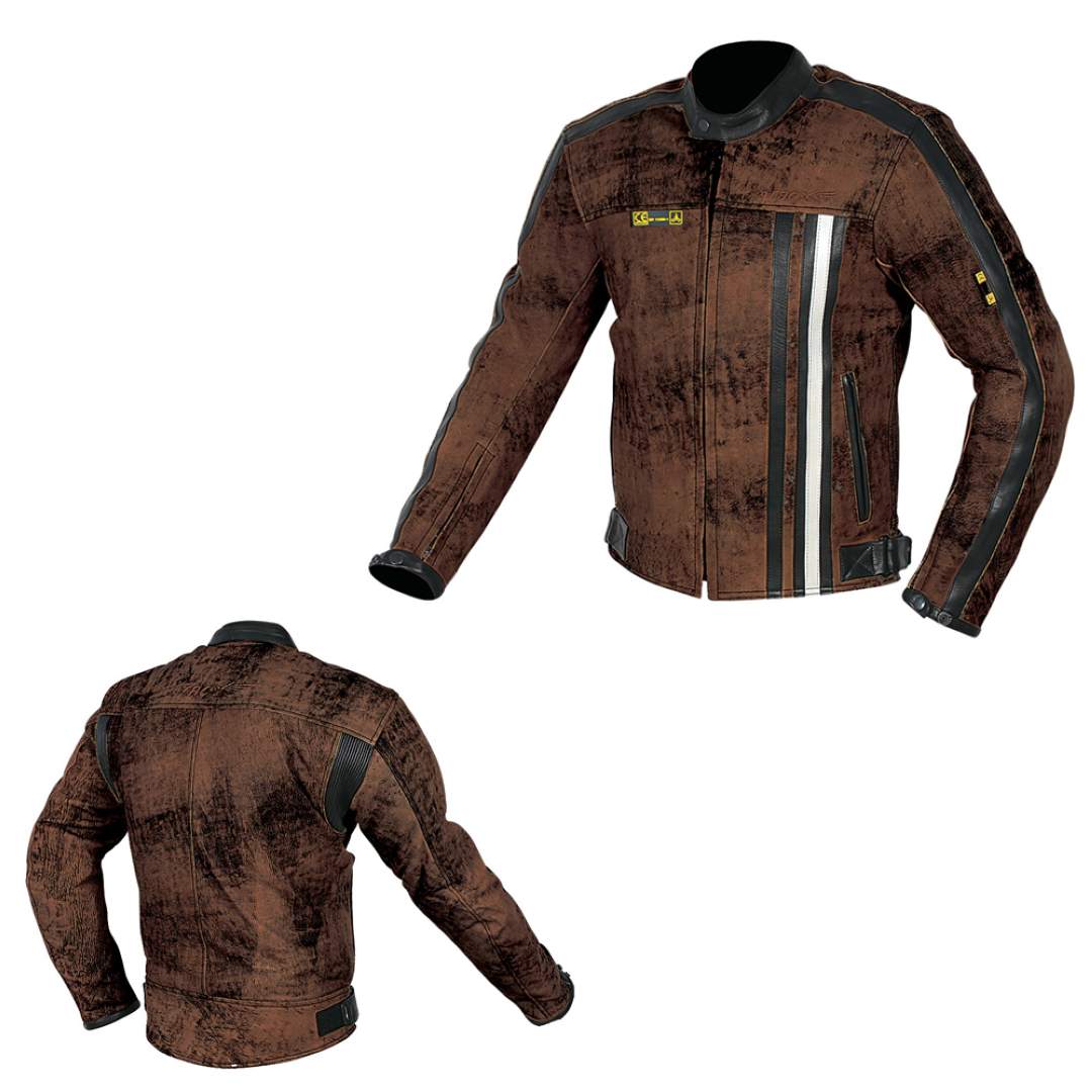 Куртка мотоциклетная (кожа) HIZER CE-1131 (XL)