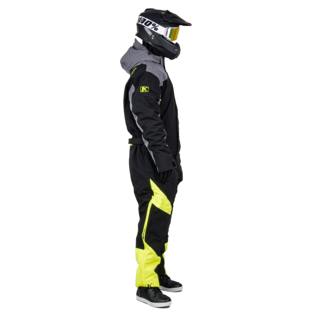 Комбинезон для снегохода KLIM RAILSLIDE №1 black-yellow (текстиль) (XXXL)