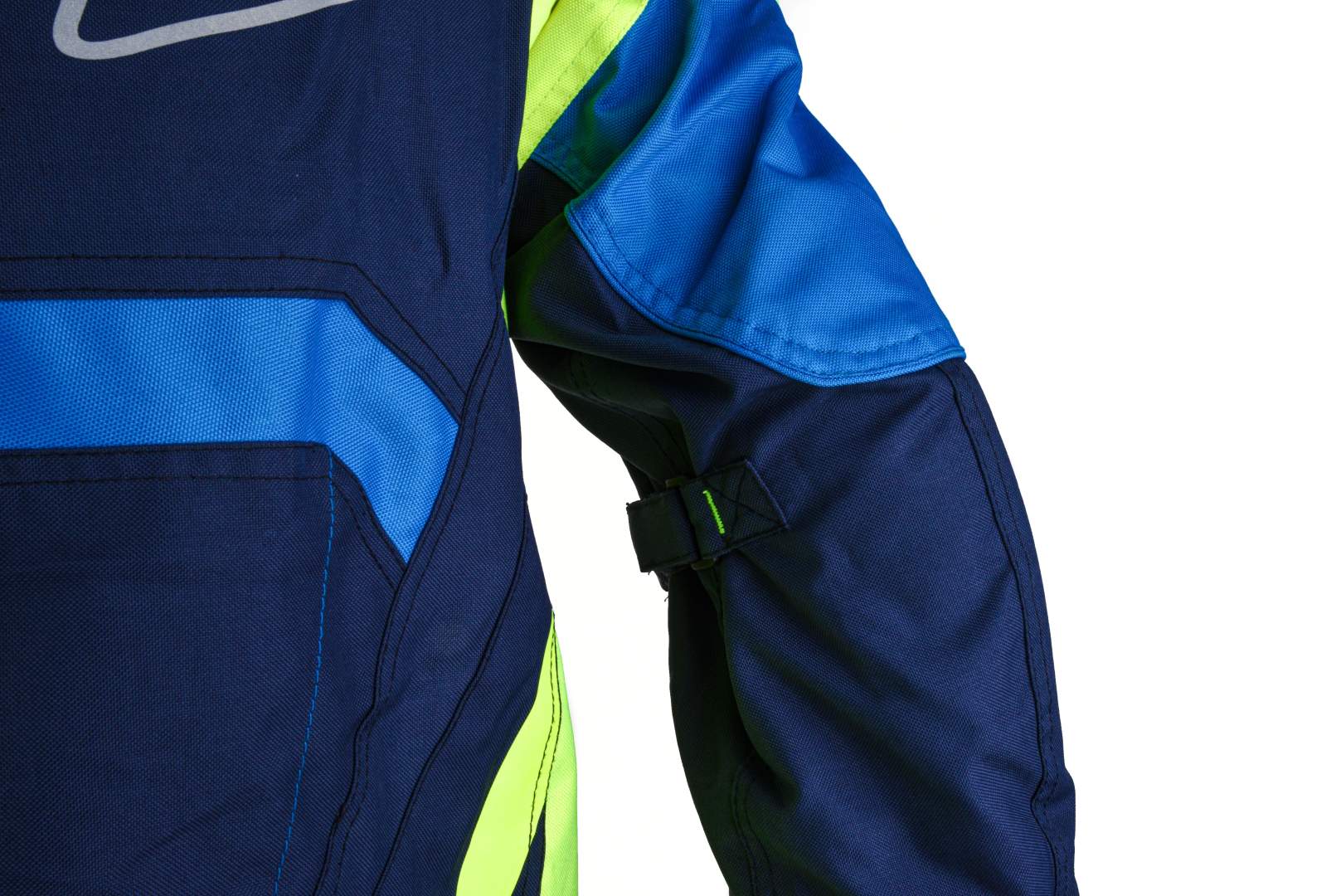 Куртка мото UFO №9 lemon-green (текстиль) (M)