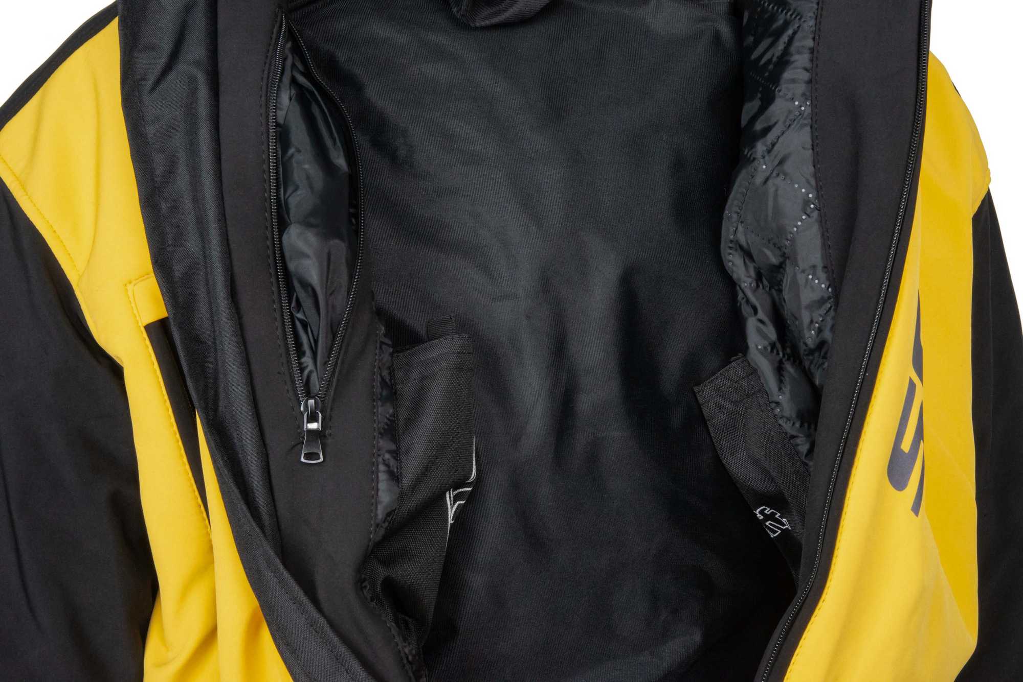 Комбинезон для снегохода SCOTT DS Shell Dryo One Piece №1 yellow-black (текстиль) (L)