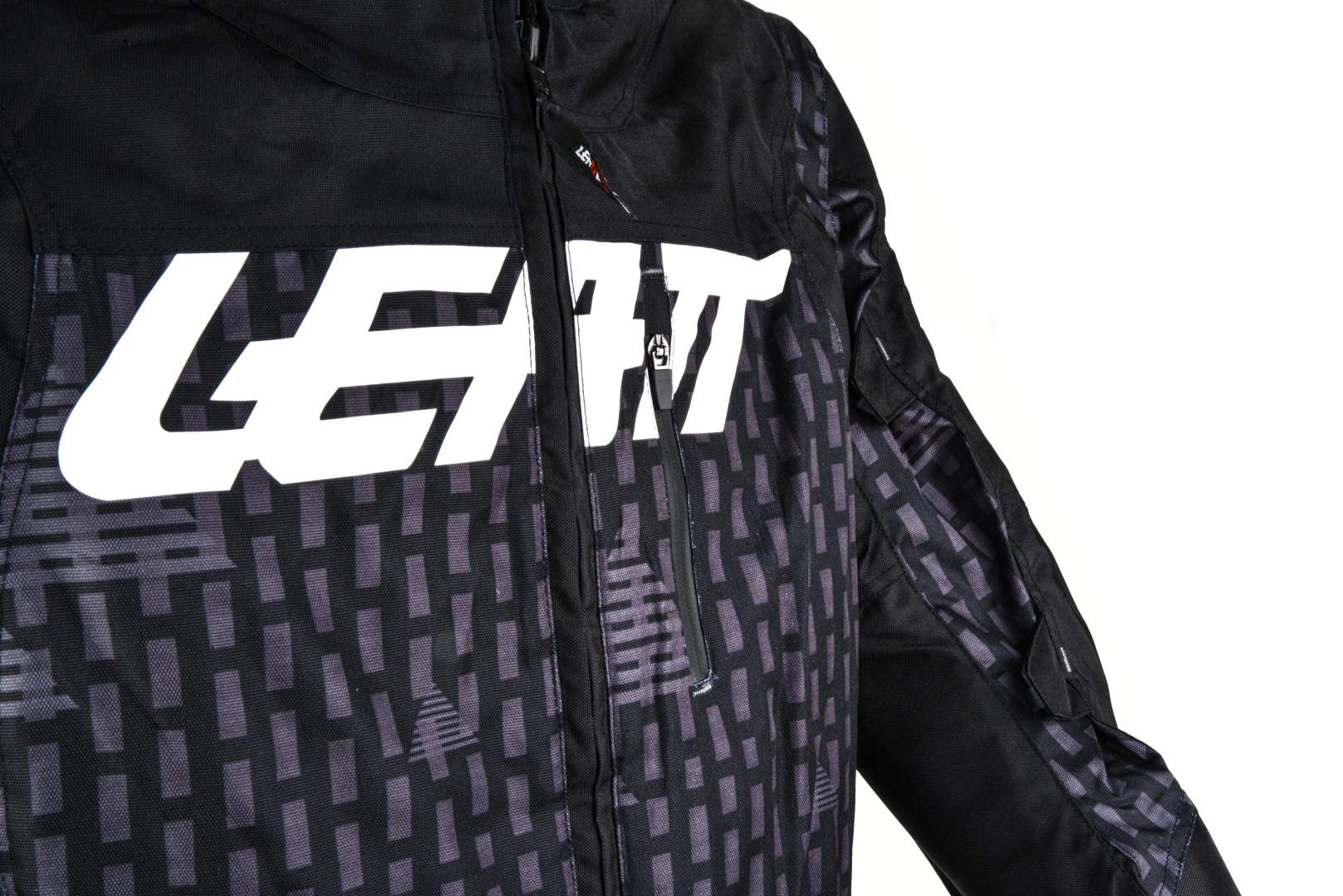 Куртка мото LEATT №10 black (текстиль) (XXL)