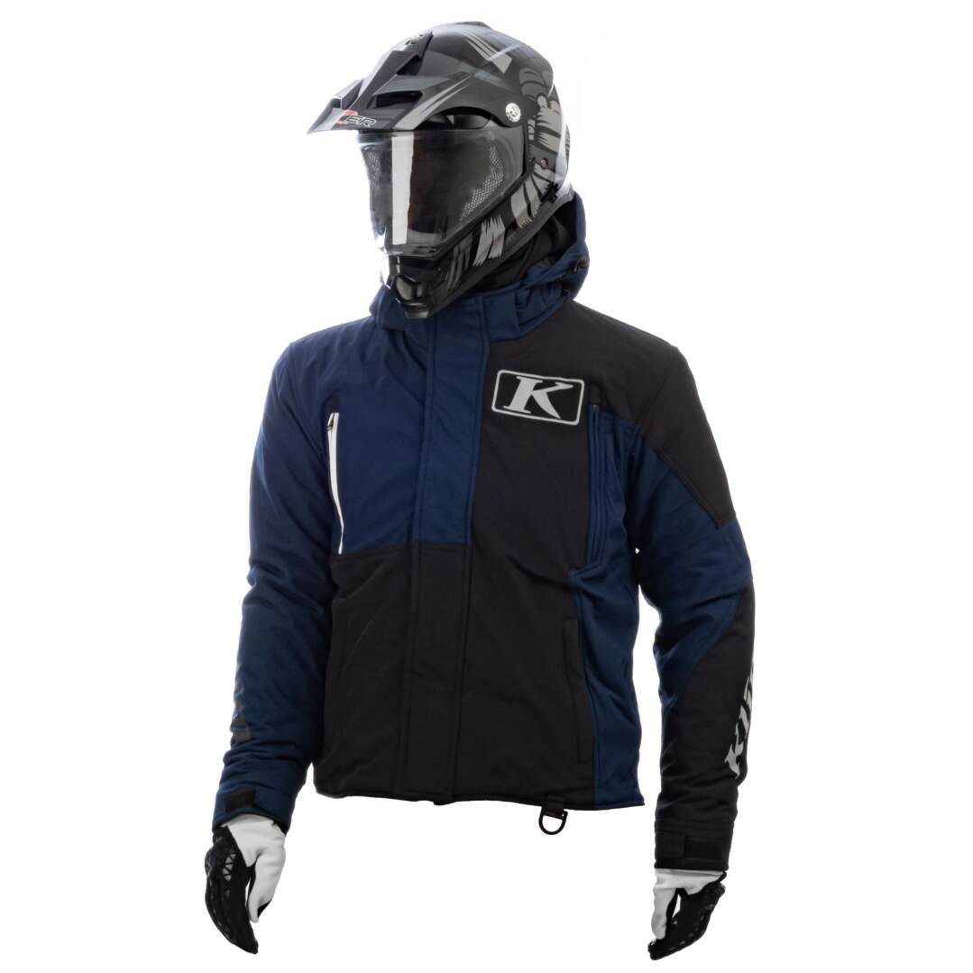 Куртка для снегохода KLIM KOMPOUND №2 black-gray (текстиль) (XL)