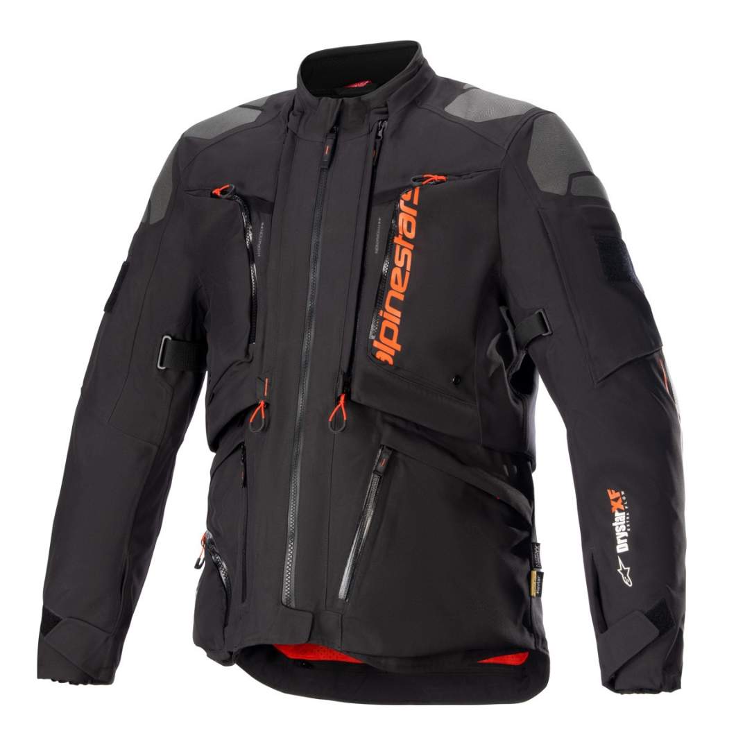 Куртка мото ALPINESTARS №6 black (текстиль) (XL)