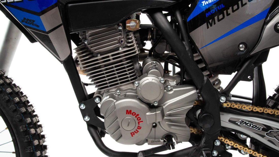 Мотоцикл Кросс Motoland XT 250 HS (172FMM) с ПТС синий