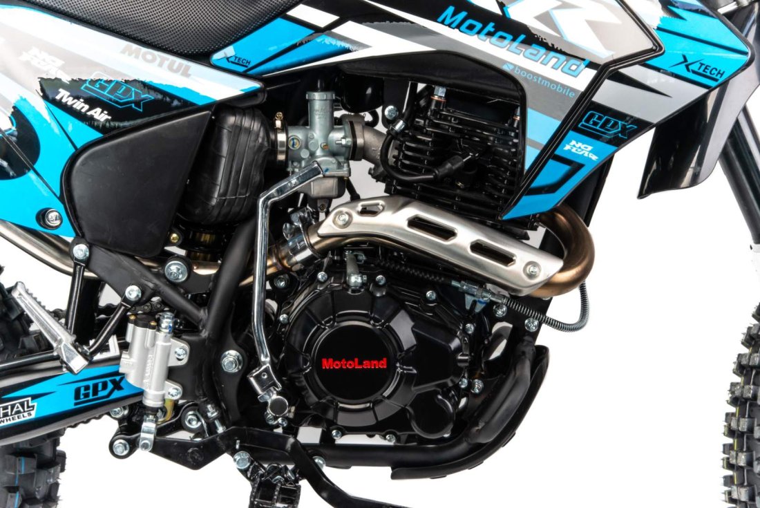 Мотоцикл Кросс Motoland XR 250 LITE синий (172FMM)