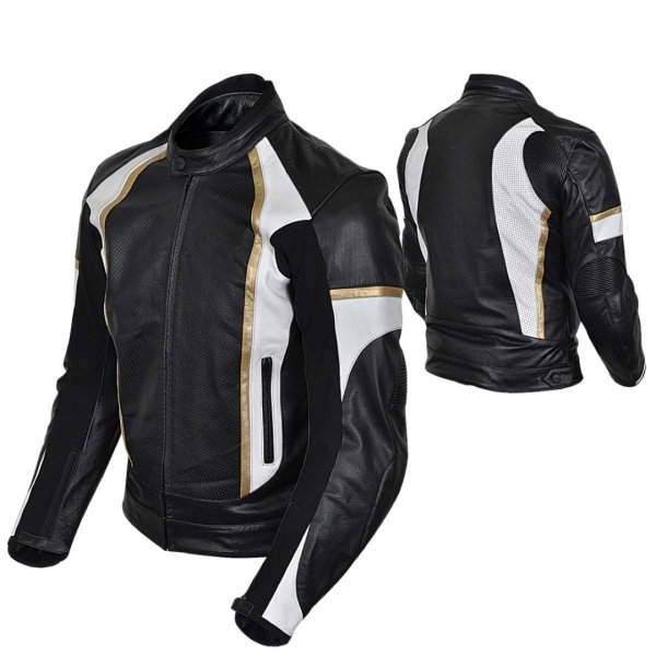 Куртка мотоциклетная (кожа) HIZER 542 (S)