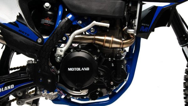 Мотоцикл Кросс Motoland FX 450 NC (194MQ) синий