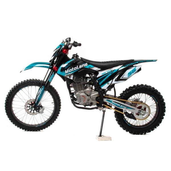 Мотоцикл Кросс Motoland CRF 250 (172FMM) синий 