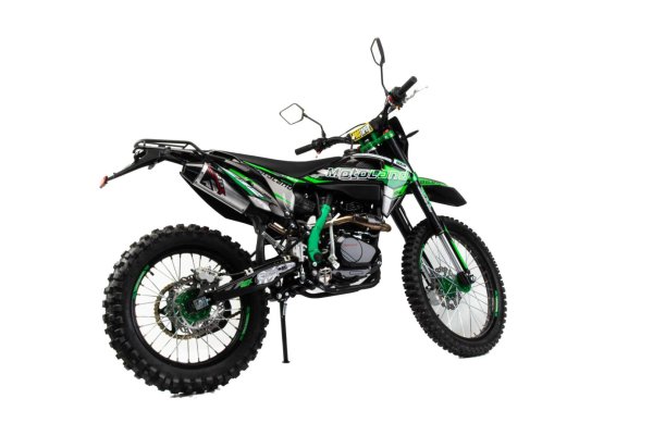 Мотоцикл Кросс Motoland XT 250 HS 172FMM (PR5) ПТС зеленый