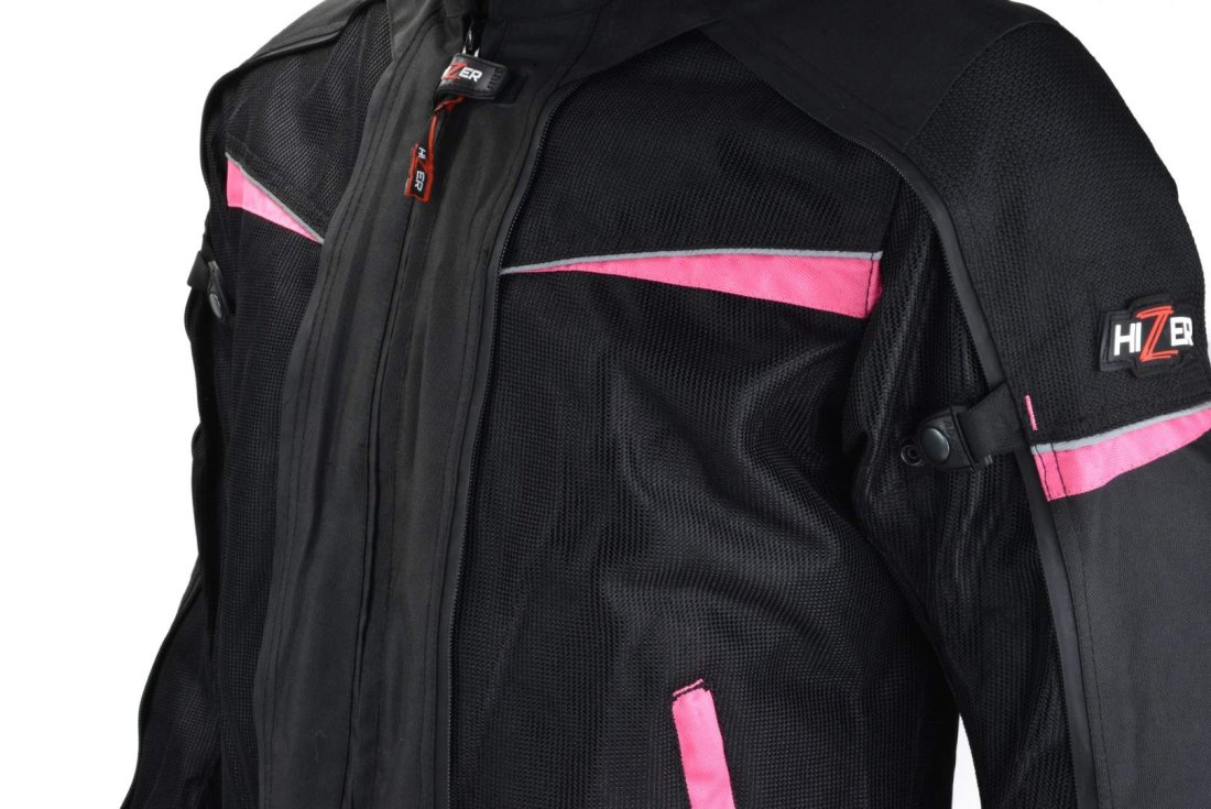 Куртка мотоциклетная (текстиль) женская HIZER AT-2423 (XXL)