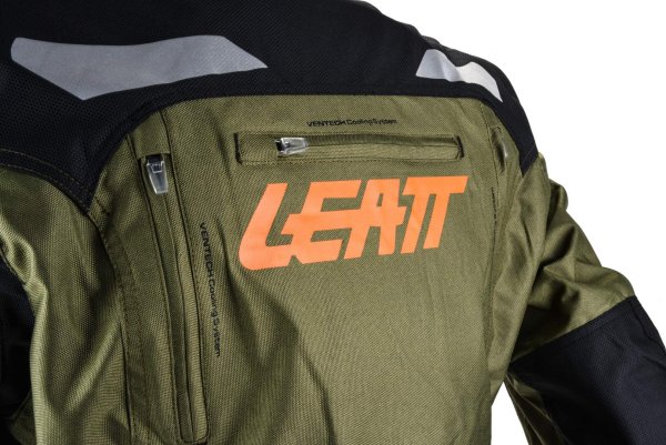 Куртка мото LEATT #1 black (текстиль) (L)