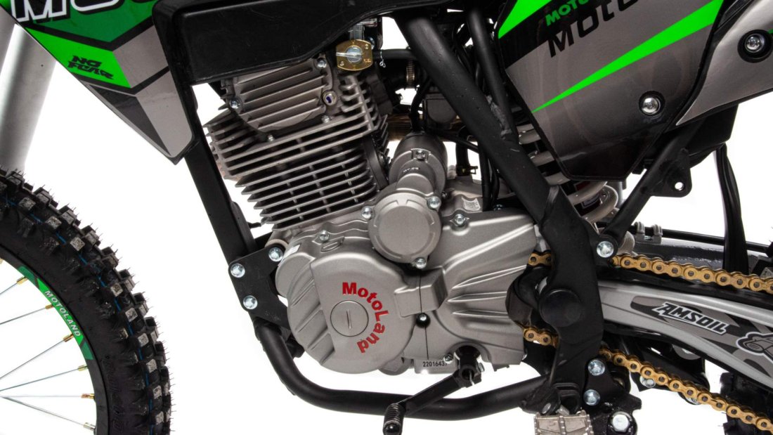 Мотоцикл Кросс Motoland XT 250 HS (172FMM) зеленый