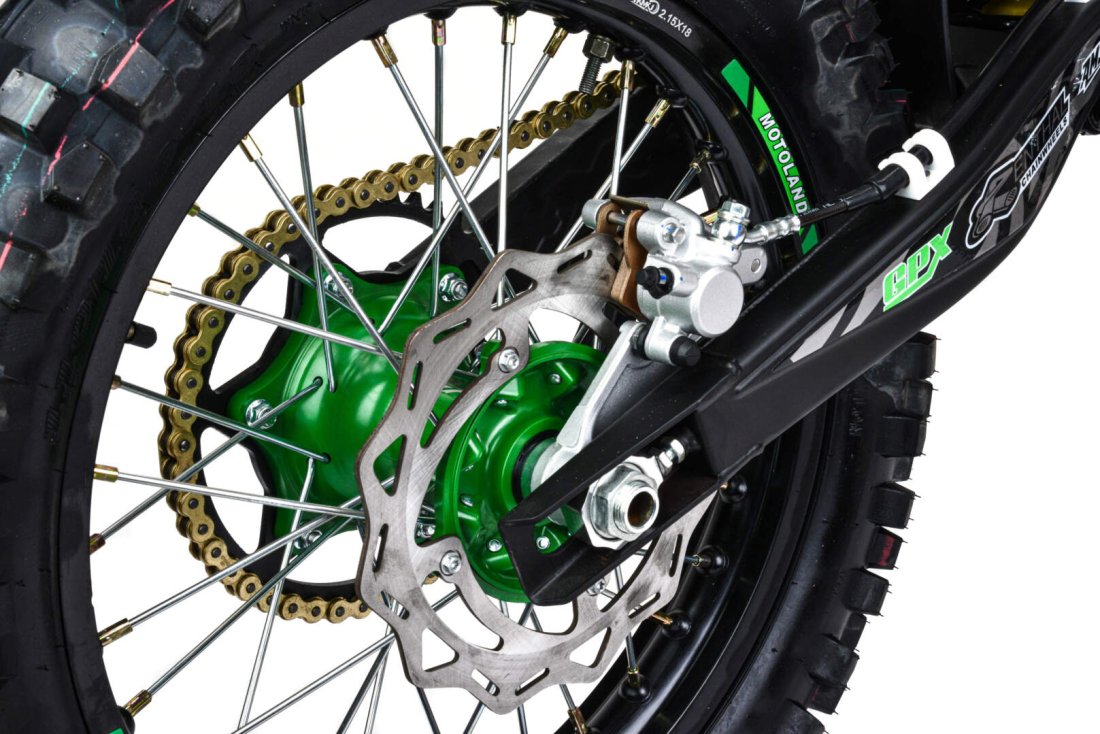 Мотоцикл Кросс Motoland XT300 HS (PR5 4V) зеленый