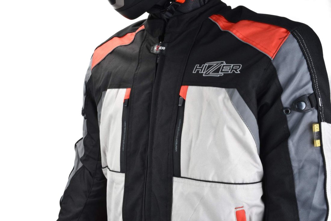 Куртка мотоциклетная (текстиль) HIZER CE-2134 (M)