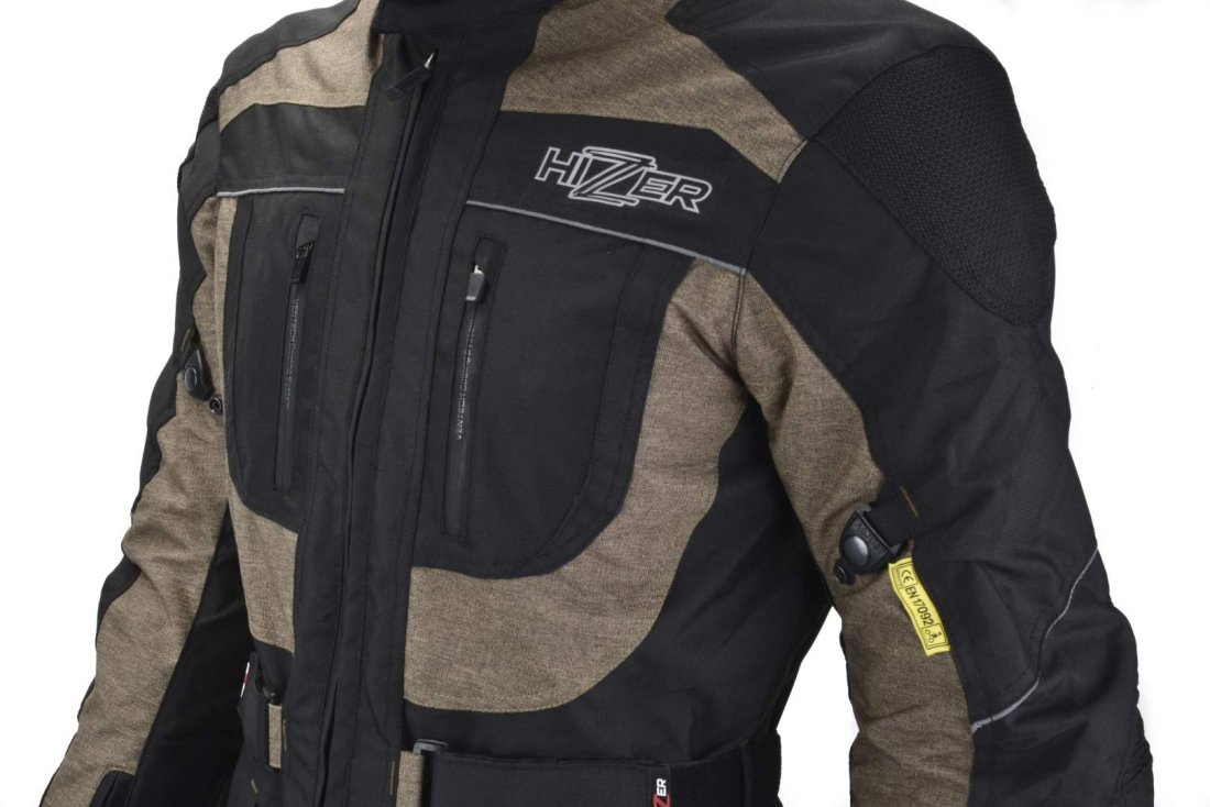 Куртка мотоциклетная (текстиль) HIZER CE-2223 (L)