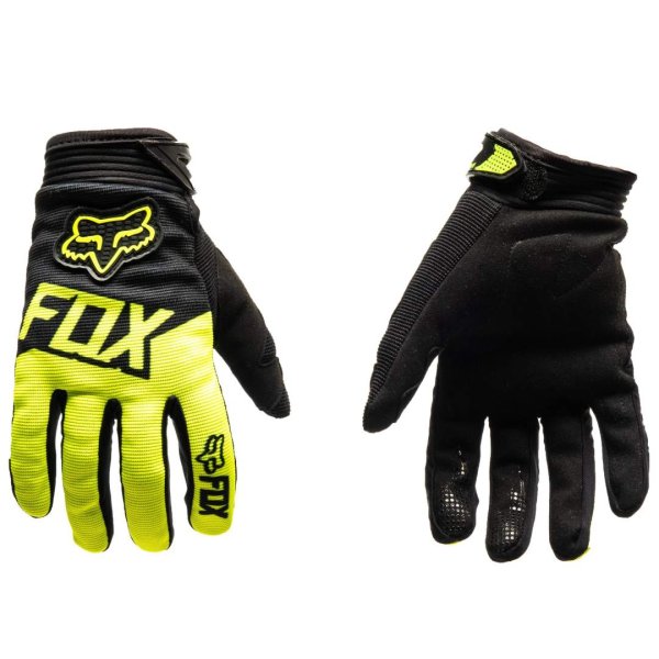 Перчатки мото FOX GL1 Yellow (XL) (текстиль) мотокросс