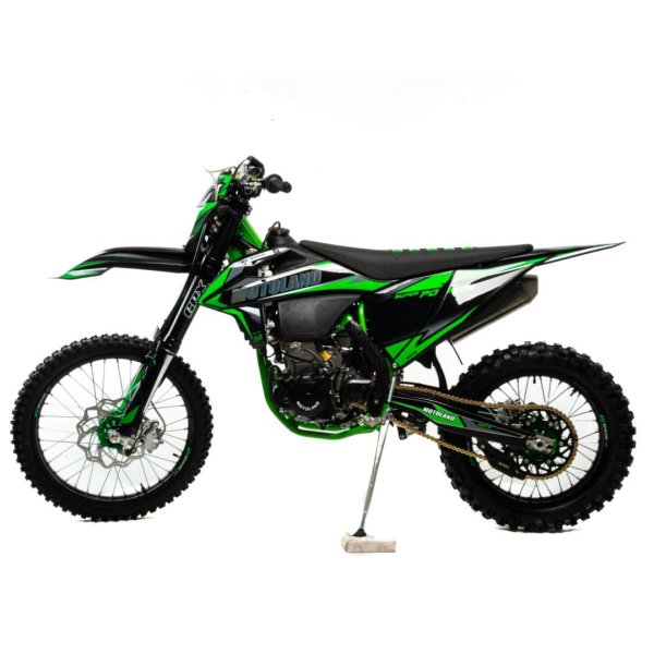 Мотоцикл Кросс Motoland FX 450 NC (194MQ) зеленый