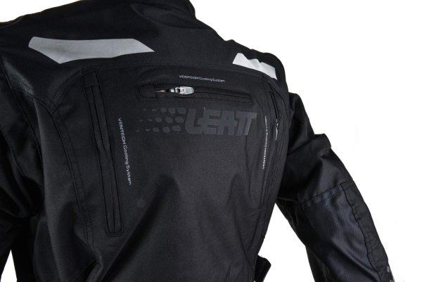 Куртка мото LEATT #3 black (текстиль) (S)