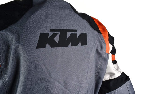 Куртка мото KTM #7 grey (текстиль) (XL)