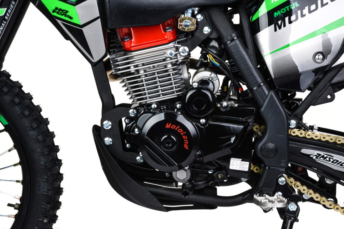 Мотоцикл Кросс Motoland XT300 HS (PR5 4V) зеленый