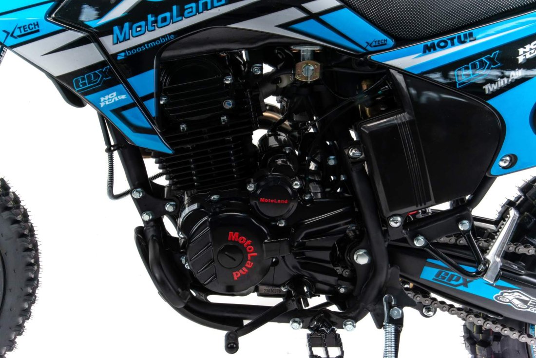 Мотоцикл Кросс Motoland XR 250 LITE синий (172FMM)