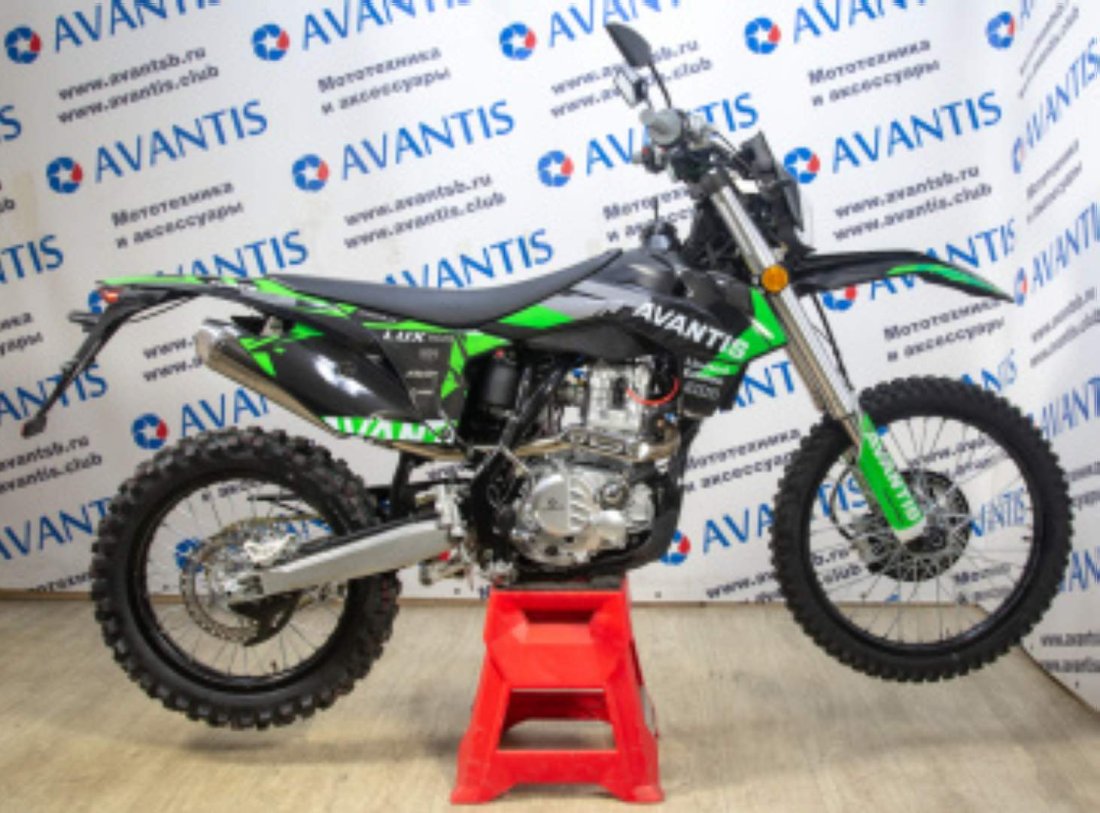 Мотоцикл кроссовый Avantis A7 Lux (CBS300/ZS174MN-3) KKE 2021 ПТС	